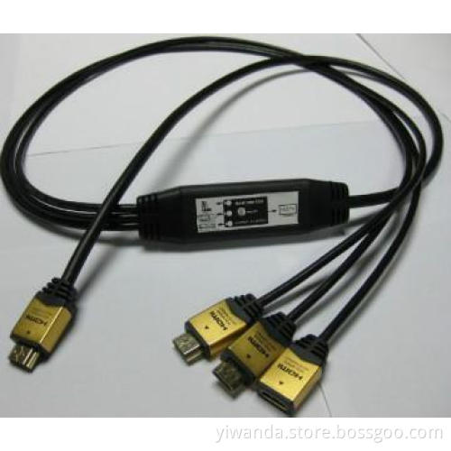 full 1080p multi hdmi cable with inbuilt hdmi switch 3D supported